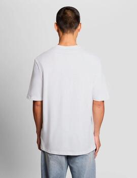 Camiseta Lyle & Scott Laundry Graphic Blanca Hombre