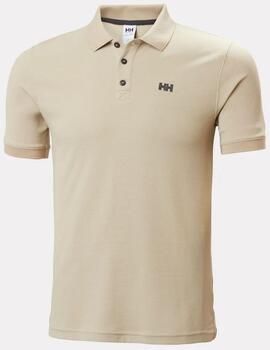 Polo HH Driftline Beige Hombre