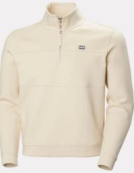 Sudadera HH Koster Sweat Half-Zip Beige Hombre