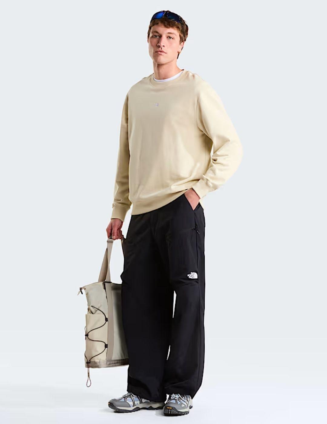 Sudadera The North Face Essential Light Relaxed Beige unisex