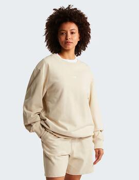 Sudadera The North Face Essential Light Relaxed Beige unisex