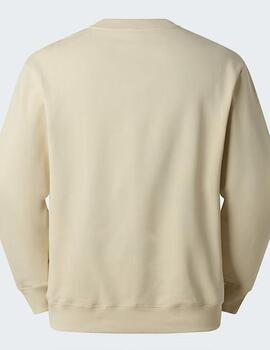 Sudadera The North Face Essential Light Relaxed Beige unisex