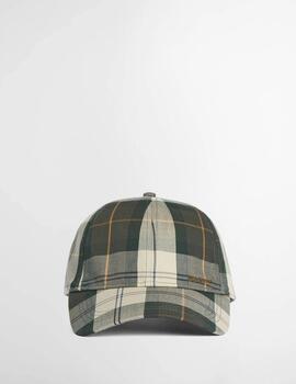 Gorra Barbour Telfield Tartan Verde Unisex