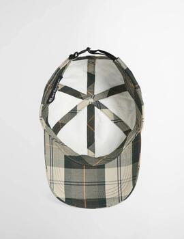 Gorra Barbour Telfield Tartan Verde Unisex