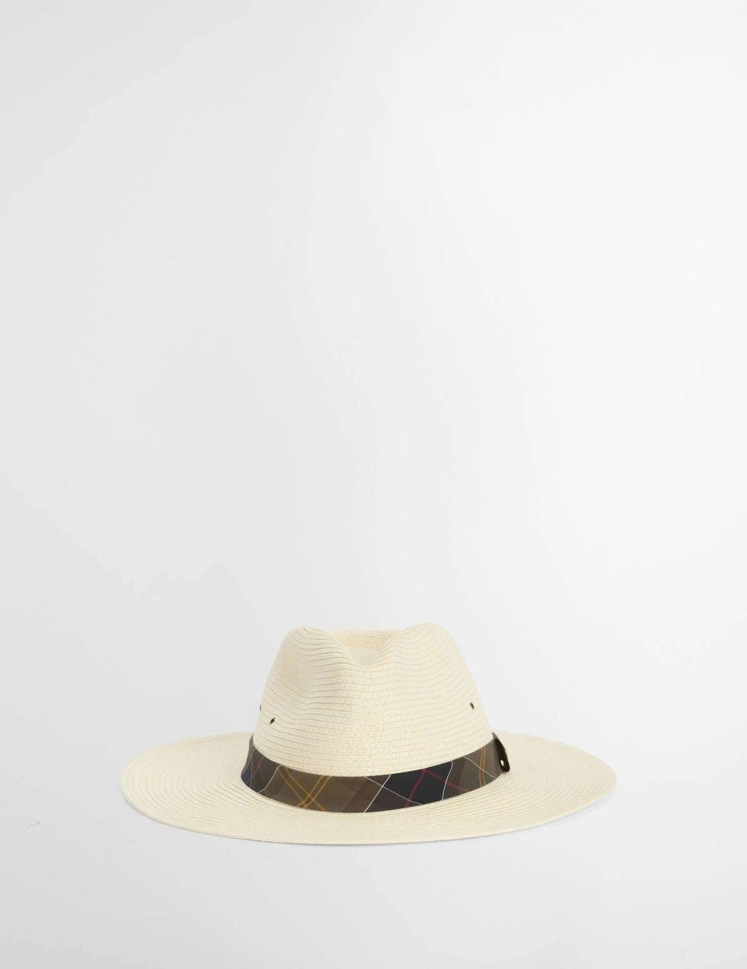 Sombrero Barbour Kirkstone Fedora Natural Unisex