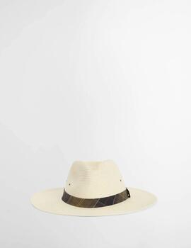 Sombrero Barbour Kirkstone Fedora Natural Unisex