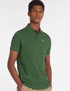 Polo Barbour M/C Verde