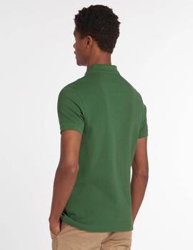 Polo Barbour M/C Verde