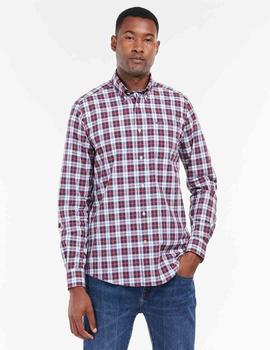 Camisa Barbour M/L Foxlow Tailo Granate