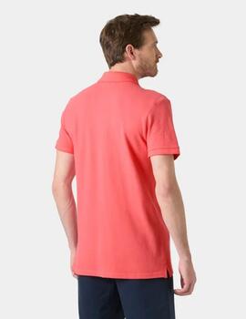 Polo HH Hudson Coral Hombre