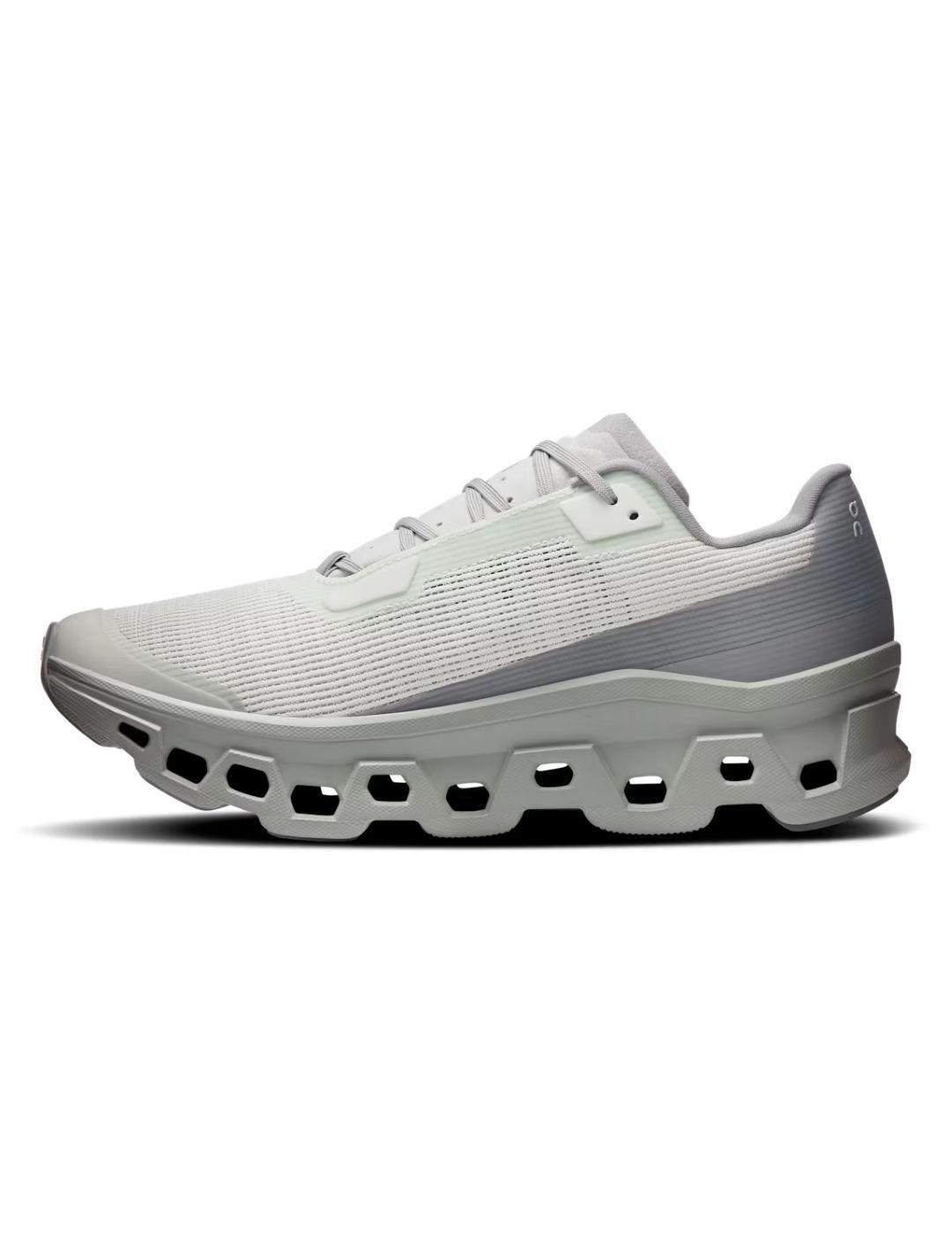 Zapatilla On CloudMonster Void Gris Mujer