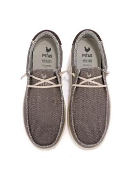 Zapatilla Pitas Kilda Marrón Hombre