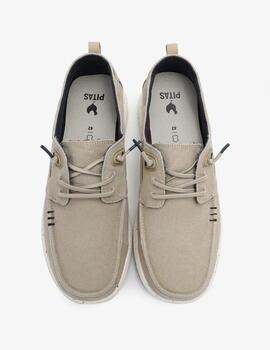Zapatilla Pitas Byron Beige Hombre