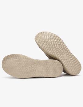 Zapatilla Pitas Ledro Beige  Hombre
