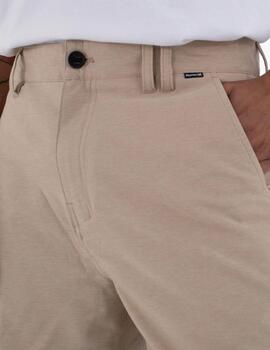 Bermuda Phantom Heather Walkshort 20 Camel Hombre