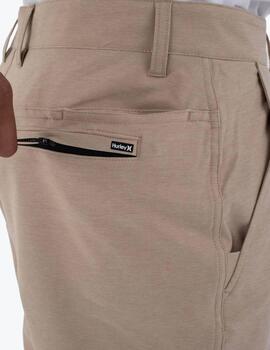 Bermuda Phantom Heather Walkshort 20 Camel Hombre