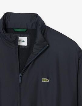 Chaqueta Lacoste hidrófuga Marino Hombre