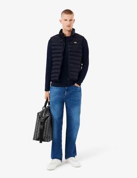 Chaleco Lacoste acolchado hidrófugo Marino Hombre