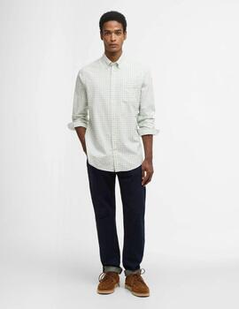Camisa Barbour Kanehill Verde Hombre