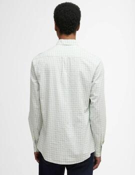 Camisa Barbour Kanehill Verde Hombre