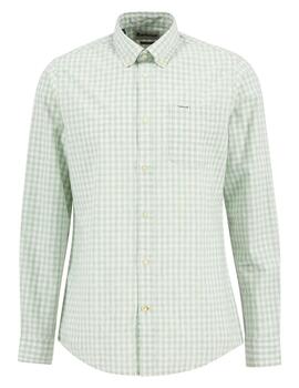 Camisa Barbour Kanehill Verde Hombre