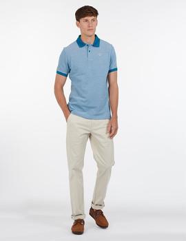 Polo Barbour M/C Sport Turquesa