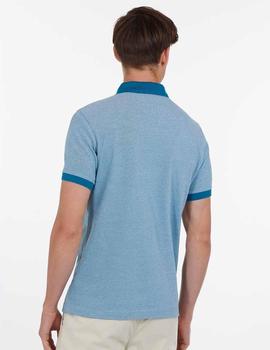 Polo Barbour M/C Sport Turquesa
