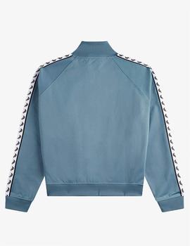 Sudadera Fred Perry Taped Track Azul