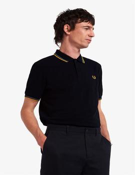 Polo Fred Perry Twin Tipped Marino