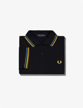 Polo Fred Perry Twin Tipped Marino