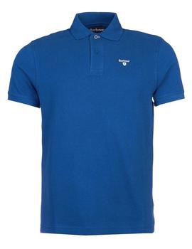 Polo Barbour M/C Sports Azul