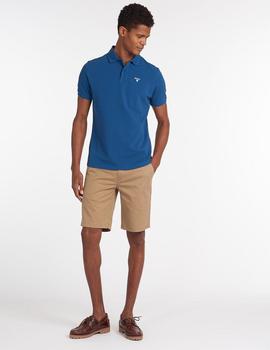 Polo Barbour M/C Sports Azul