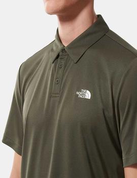 Polo The North Face Verde Oliva