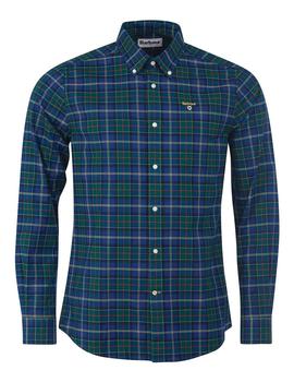 Camisa Barbour M/L Oxbridge Tar Verde