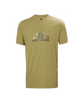 Camiseta HH Nord Graphic Pistacho