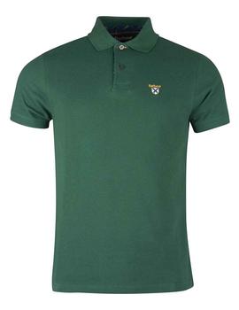 Polo m/c Barbour Society Verde