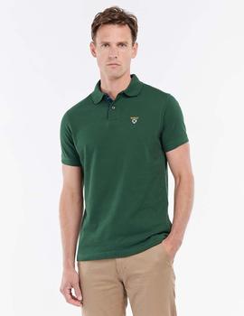 Polo m/c Barbour Society Verde