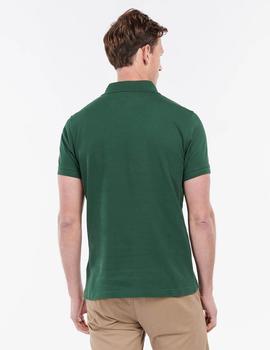 Polo m/c Barbour Society Verde