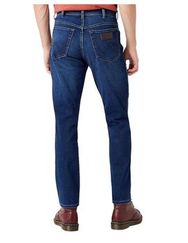 Pantalón Wrangler Texas Slim Silk Azul