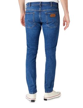 Pantalón Wrangler Bryson Game On Azul