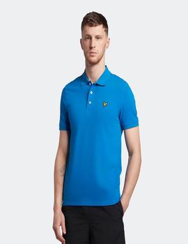 Polo Lyle&Scott Plain Azulón