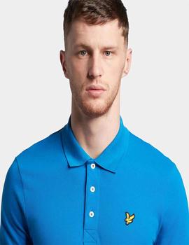 Polo Lyle&Scott Plain Azulón