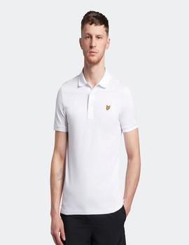 Polo Lyle&Scott m/c Blanco