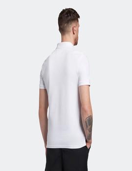 Polo Lyle&Scott m/c Blanco