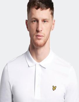 Polo Lyle&Scott m/c Blanco