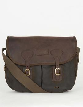 Bolsa Barbour Wax Leather Olive