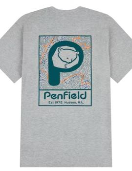 Camiseta Pendield P Bear Trail Graphic SS Gris