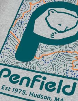 Camiseta Pendield P Bear Trail Graphic SS Gris