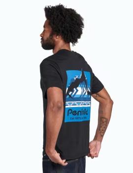 Camiseta Penfield Mountain Filled Negra