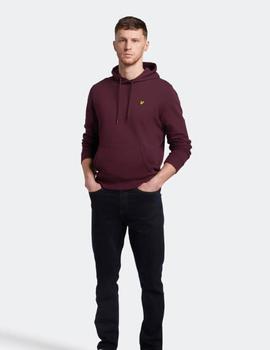 Sudadera Lyle & Scott Pullover Granate